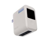 Convient pour Anker Prime Charger (160W 3PORTS Smart Displa) Housse de Protection pour Chargeur Étui de Protection Contre la poussière (Gris)