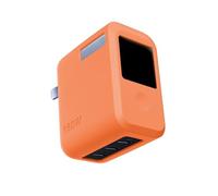 Convient pour Anker Prime Charger (160W 3PORTS Smart Displa) Housse de Protection pour Chargeur Étui de Protection Contre la poussière (Orange)
