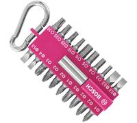 Convient pour - Assortiment de vissage Bosch 21 pièces - Rose fuchsia