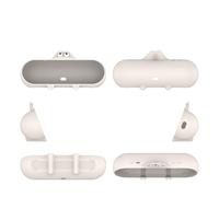 Convient pour Beats Pill 2024 Étui de Protection en Silicone pour Haut-Parleur, pour étui de Protection pour Haut-Parleur pour Beats Pill 2024 (Blanc)