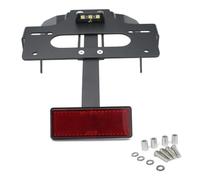 Convient pour Beta pour 4.0 X 2024- Support De Plaque D'immatriculation MotoPour pour Te Kit D'élimination Garde-Boue Arrière Bien Rangé Support Plaque Moto(WithReflector)