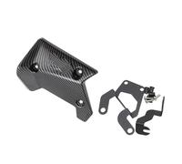 Convient pour BMW R1250GS R1200GS LC couvercle de commande de volet d'échappement remplissage de cadre supérieur panneau latéral central(Carbon fiber texture)