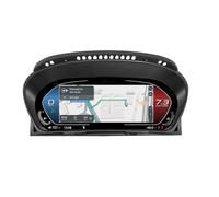 Convient pour BMW X5 E70 X6 E7112.3'' Tableau de bord LCD antireflet pour voiture Compteur de vitesse Panneau d'instruments numériques Cockpit Voltmètre numérique