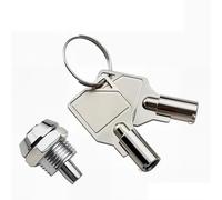 Convient pour boîte à bijoux, équipement de tiroir, lumineuse, quincaillerie meubles, serrures d'armoire pousser avec clés tubulaires Antivol Volant(10 Sets)