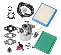 Convient pour Briggs Stratton Carburateur Kit Accessoires de Remplacement 190cc 22 Moteur Fit pour Toro 6.5 6.75 7.0 7.25 Recycle Tondeuse (remplacement parfait)