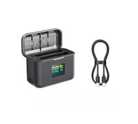 Convient pour chargeur de batterie Insta360 X4 Air, appareil d'entretien de batterie Manager, étui de charge portable pour accessoires Insta360 X4 Air