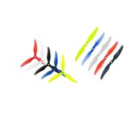 Convient pour compatible avec les véhicules aériens sans pilote multi-rotor de course RC 6" 6 paires, utilisé compatible avec 6030 6" pliable 2 lames 3 lames (2 lames blanches)