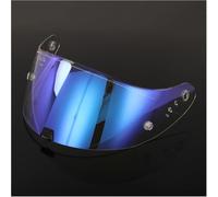 QQLADY Z Convient for Le Casque EXO Scorpion R1/1400/520, Lentille Universelle De Jour Et De Nuit, Anti-poussière Et Coupe-Vent X(Blue)