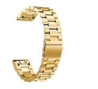 Convient pour Garmin Fenix 5X Plus 6X Pro 3 3HR Watchband 26mm Bracelet Strap For Descent MK2i Stainless Steel Watch Quick Fit Wrist Band, 26mm For Fenix 5X, Standard, Standard