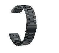 Convient pour Garmin Fenix 5X Plus 6X Pro 3 3HR Watchband 26mm Bracelet Strap For Descent MK2i Stainless Steel Watch Quick Fit Wrist Band, 26mm For Enduro, Standard, Standard