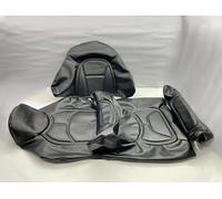 Convient pour Golden Wing pour GL1800 2001-2011 2012-2017 Housse Siège Moto Cuir Ensemble Complet(2001-2011)