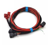 Convient pour Golf MK8,ensemble de chauffage de siège arrière, panneau de commande de chauffage AC, coussin chauffant 5HG 907 049 A 19D 963 555 B 557B Bouton climatisation(Wiring)