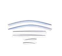 Convient pour GWM Haval H6 GT/H6 S 2021 + Déflecteur de fenêtre Coupe-Vent Écran Solaire Anti-Pluie Écran d'aération Pare-Soleil Housse de Pluie pour rétroviseur(Style A)