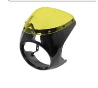 Convient pour Harley Sportster, convient pour Honda, convient pour Cafe Racer, kits de carénage de guidon de phare 7 pouces Housse de protection pour phare de moto(9)