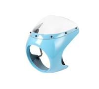 Convient pour Harley Sportster, convient pour Honda, convient pour Cafe Racer, kits de carénage de guidon de phare 7 pouces Housse de protection pour phare de moto(6)