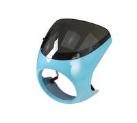 Convient pour Harley Sportster, convient pour Honda, convient pour Cafe Racer, kits de carénage de guidon de phare 7 pouces Housse de protection pour phare de moto(5)