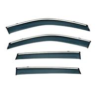 Convient pour Haval H2 2014-2021, Pare-Brise, Pare-Pluie, Pare-Soleil, déflecteurs avec Garnitures chromées Deflecteur Vitre Voitur(H2S 2016-2019)