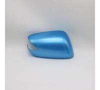 Convient pour Honda Fit Jazz 2008 2009 2010 2011 2012 2013 couvercle de rétroviseur de porte de voiture boîtier de rétroviseur latéral avec Version de lumière de miroir-blue_right_side