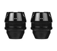 Convient pour Honda PCX125 PCX150 PCX160 PCX 125 150 160, Fourche d'essieu de Roue Avant, curseurs Anti-Collision, Protection Contre Les Chutes(Black)