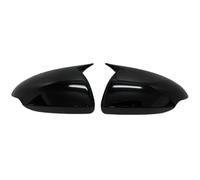 Convient pour Hyundai pour IONIQ 2016 2017 2018 2019 2020 2021 2022 pour capuchon d'aile extérieure de porte arrière accessoires de rétroviseur de voiture (noir brillant)