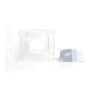 Convient pour Instax Wide Evo Étui de protection transparent avec cordon, matériau PC anti-chocs pour appareil photo Instax Wide Evo, /, /