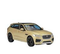 Convient pour La Décoration De Collection De Modèles De Voitures Moulées sous Pression Jaguar F-Pace SUV 1:24(Gold)