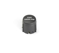 Convient pour Land Range Rover Sports Discovery 4 voiture démarrage arrêt bouton interrupteur couvercle bouton de démarrage à une touche moteur(Black)