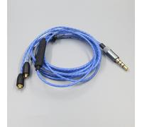 Convient pour le câble de casque de réglage du volume Shure MMCX SE215 SE535 SE846 UE900