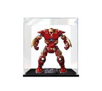 Convient pour Lego Mechanical Racing Set Boîte de rangement transparente Boîte d'affichage Building Block Toy Vitrine transparente (Anti-Hulk Mech 76210 Display Box)(2mm)