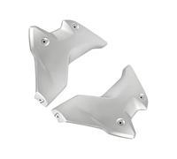 Convient pour les accessoires de coque de moto R1250GS 2018-2023, plaques de protection de radiateur latérales gauche et droite. Protège-réservoir moto(Silver)
