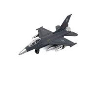 Convient pour Les Avions de Porte-Avions Simulation modèle Chasse F16 Hornet avec éclairage et Collection Audio Kit de Jeu de Passe-Temps(B)