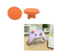 Convient pour les capuchons de joystick 8BitDo Ultimate 2C - Housses ergonomiques en PLA avec texture antidérapante, légères et durables pour les jeux vidéo (orange)