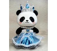 Convient pour les poupées tendance de 17 cm, les jupes de princesse nobles, les vêtements couronnes, les poupées non incluses (cœur de l'océan)