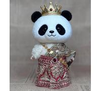 Convient pour les poupées tendance de 17 cm, les jupes de princesse nobles, les vêtements couronnes, les poupées non incluses (pierre précieuse rouge)