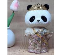 Convient pour les poupées tendance de 17 cm, les jupes de princesse nobles, les vêtements couronnes, les poupées non incluses (pierre rose)