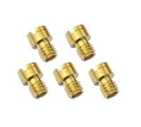 Convient pour M4 GY6 49cc 50cc 80cc 100cc 125cc CVK 24 26 PZ19 139QMB 139QMA 5 Pièces 40#-85# Carburateur Jet Principal Buse De Injecteur de carburant pour voiture(52-60)