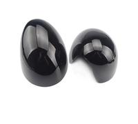 Convient pour Mini Cooper R50 R52 pour R53 Autocollant Gauche Coque de protection en plastique pour rétroviseur latéral (Or) (Vert armée)