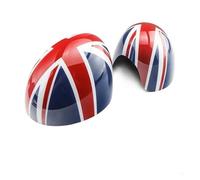 Convient pour Mini Cooper R50 R52 pour R53 Autocollant Gauche Coque de protection en plastique pour rétroviseur latéral (doré) (Multi)