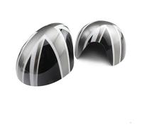 Convient pour Mini Cooper R50 R52 R53 Autocollant en plastique pour rétroviseur latéral gauche (doré) (lavande)