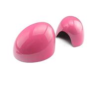 Convient pour Mini Cooper R50 R52 R53 Autocollant en plastique pour rétroviseur latéral gauche (doré) (rose)