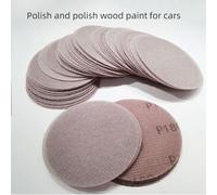 Convient pour MIRKA 5 "tablettes Inch125mmDry-Grinding 6 pouces 150mmMesh pneumatique rond auto-adhésif maille disque feuille de papier abrasif -120 grit 50pcs-6 inches150mm