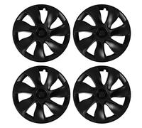 Convient pour Model Y 2020-2023 Enjoliveur de Roue 4 Pièces 19 Pouces Gemini Wheel Hub Remplacement Wheel Protector Jantes Cover Matte Black Model Y Wheel