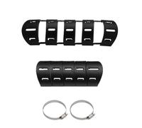 Convient pour Napoleon 450 500 Convient pour Black Flag 500 Tuyau d'échappement de moto Couvercle anti-brûlure Couvercle d'isolation thermique Bouclier Thermique(TYPE-B)