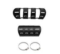 Convient pour Napoleon 450 500 Convient pour Black Flag 500 Tuyau d'échappement de moto Couvercle anti-brûlure Couvercle d'isolation thermique Bouclier Thermique(TYPE-A)