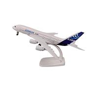 Convient pour Prototype Airlines Airbus A380 Modèle d'avion Alliage Moulé sous Pression Collectionner avec Trains(20cm)
