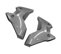 Convient pour R1250GS 18-23, plaques de Protection de radiateur latérales gauche et droite-Protection d'apparence coque de moto Protège-réservoir moto(Watermark)