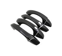 Convient pour Seat pour Ibiza 2017-2024 MK5 - Housse de poignée de porte extérieure anti-rayures - Housse de protection décorative pour poignée de porte côté passager (B sans trou de serrure) (C 2