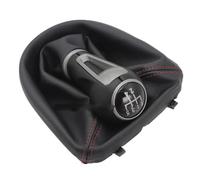 Convient pour Seat pour Leon MK2 1P 2005 2006 2007 2008 2009 2010 2011 2012 5 6 vitesses Pommeau de levier de vitesse de voiture (couleur 1, 6 vitesses) (5 vitesses/2)