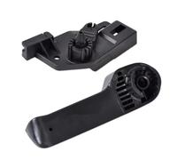 Convient pour Seat pour Toledo 2005 2006 2007 2008 2009 noir levier de dégagement de capot support de poignée OEM : 1J1823633A 1J1823533C Poignée de dégagement de capot