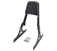 Convient pour Softail Flstc Flstf Flstn Flsts pièces de moto dossier crâne Sissy Bar coussin en cuir Barres D'appui Pour Moto(MT142-S-BK-XIN)